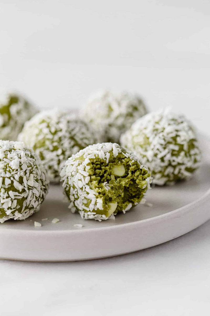 Matcha energy bites