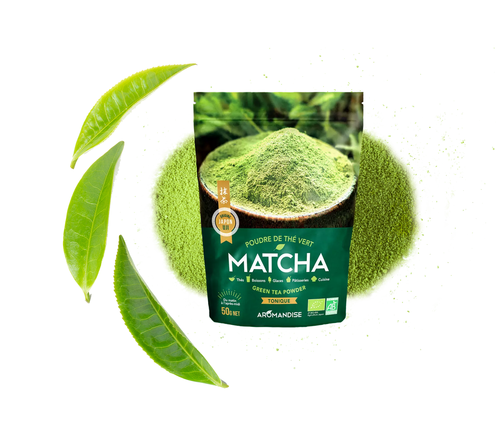 Økologisk matcha te pulver (50 g)