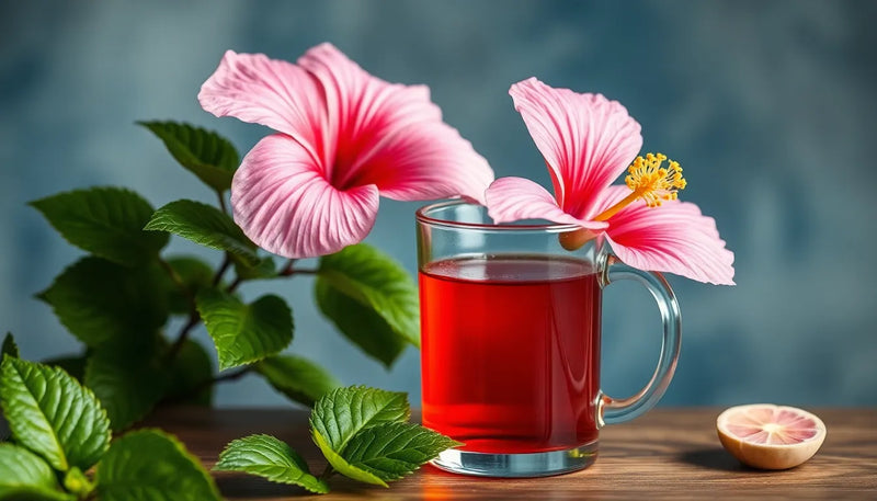 Hibiscus te: din nye allierede til vægttab - Illustration