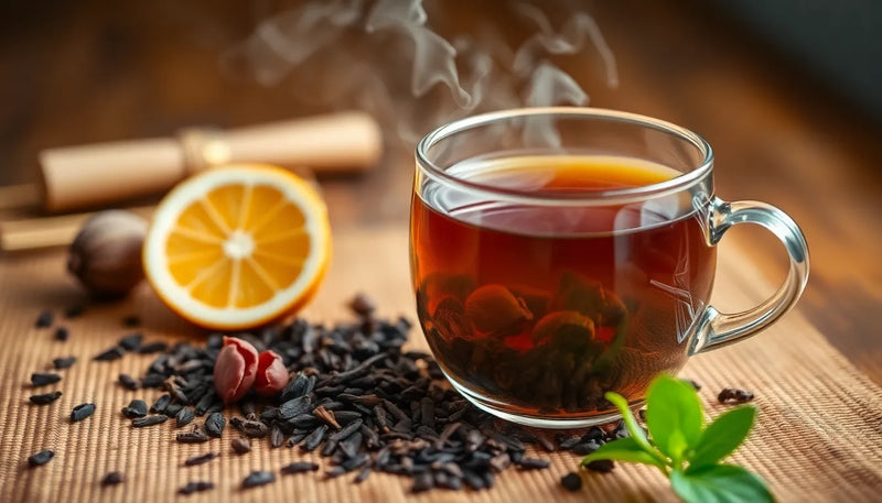 Hvor længe skal oolong te trække - Illustration