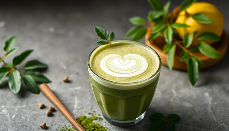 Er matcha latte sundt? - Illustration