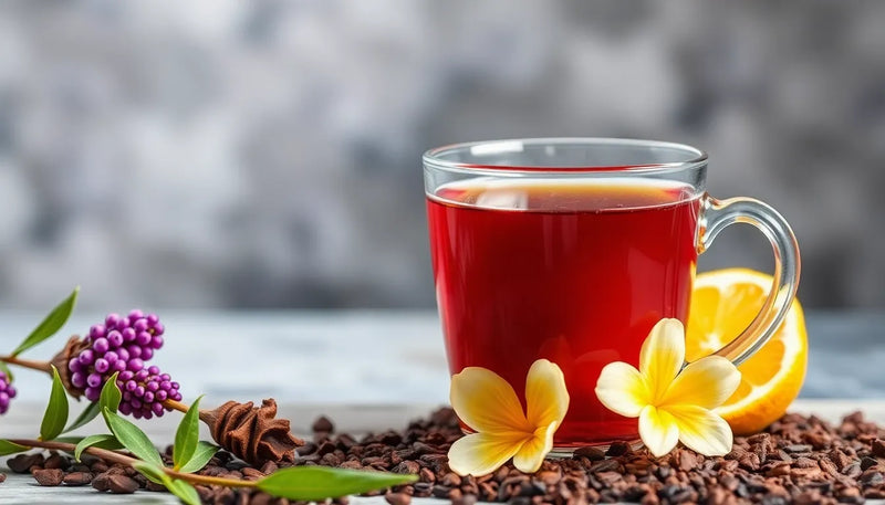 Opdag rooibos te: den koffeinfrie smagsoplevelse fra Sydafrika - Illustration