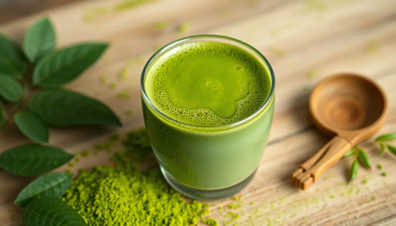 Matcha te vægttab: en naturlig vej til en slankere krop - Illustration