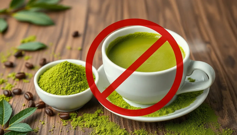 Hvor meget koffein er der i matcha - Illustration