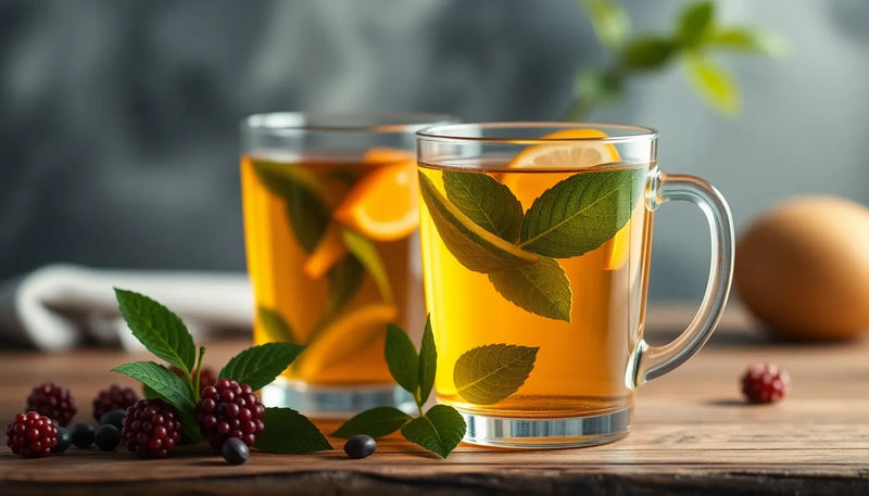 Opdag teens skjulte sundhedsmirakler: En rejse gennem antioxidanternes verden - Illustration