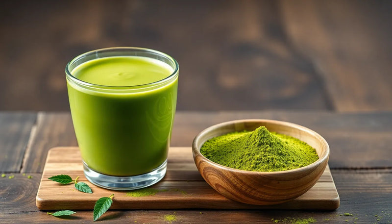 Opdag de skjulte sundhedsmæssige fordele ved matcha te - Illustration