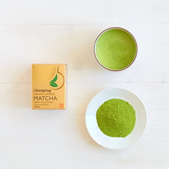 Økologisk Clearspring matcha pulver ceremonial grade (30 gr)