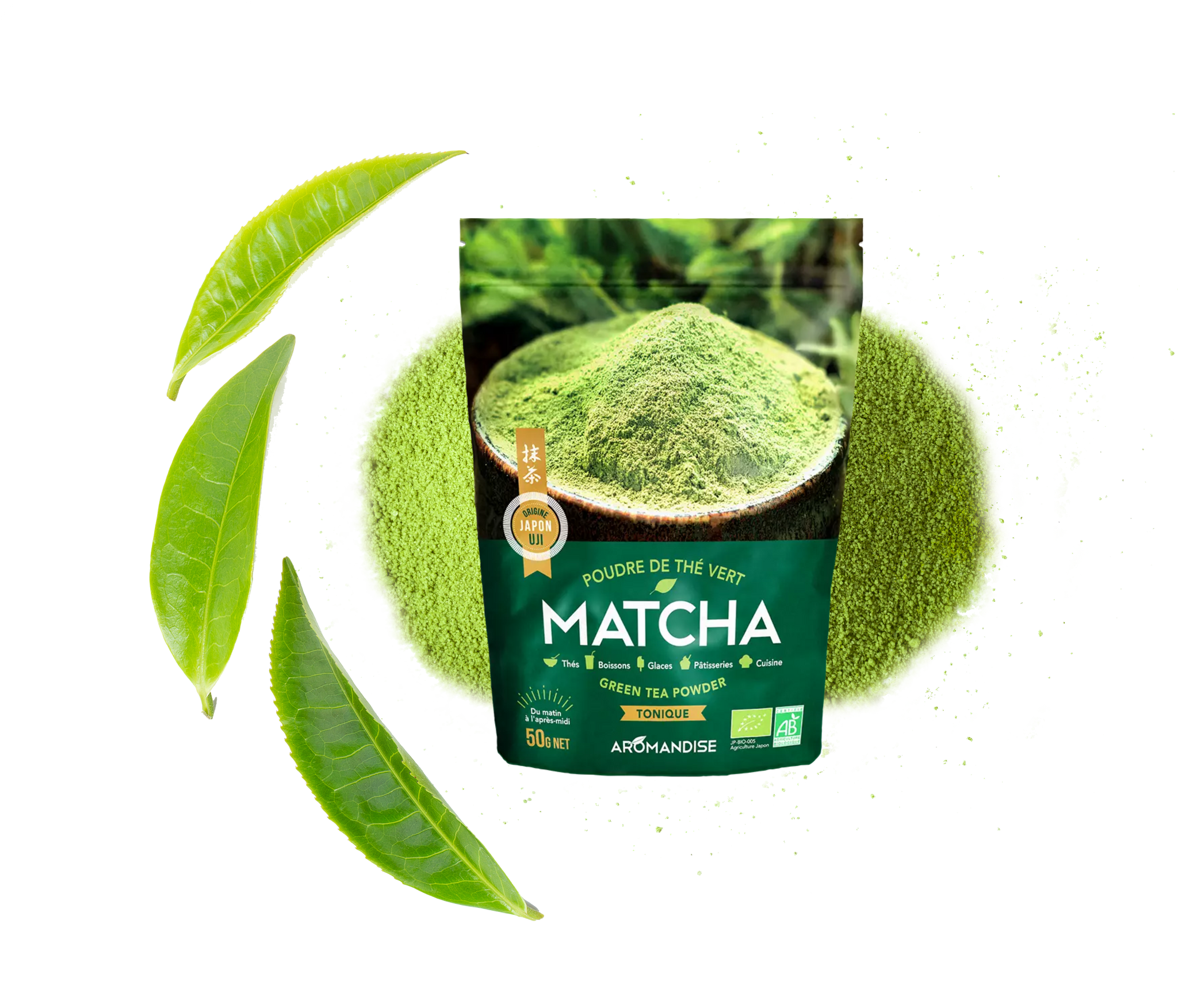 Økologisk matcha te pulver (50 g)